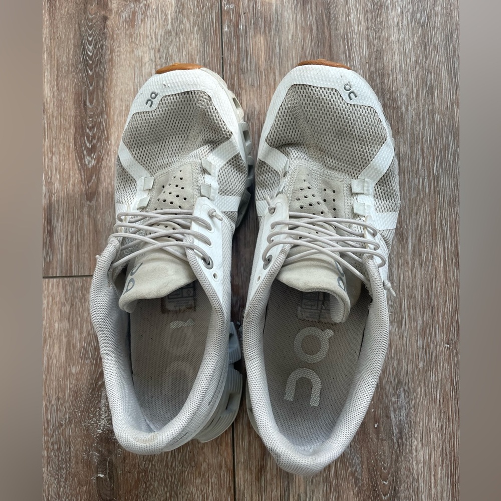 On cloud running shoes